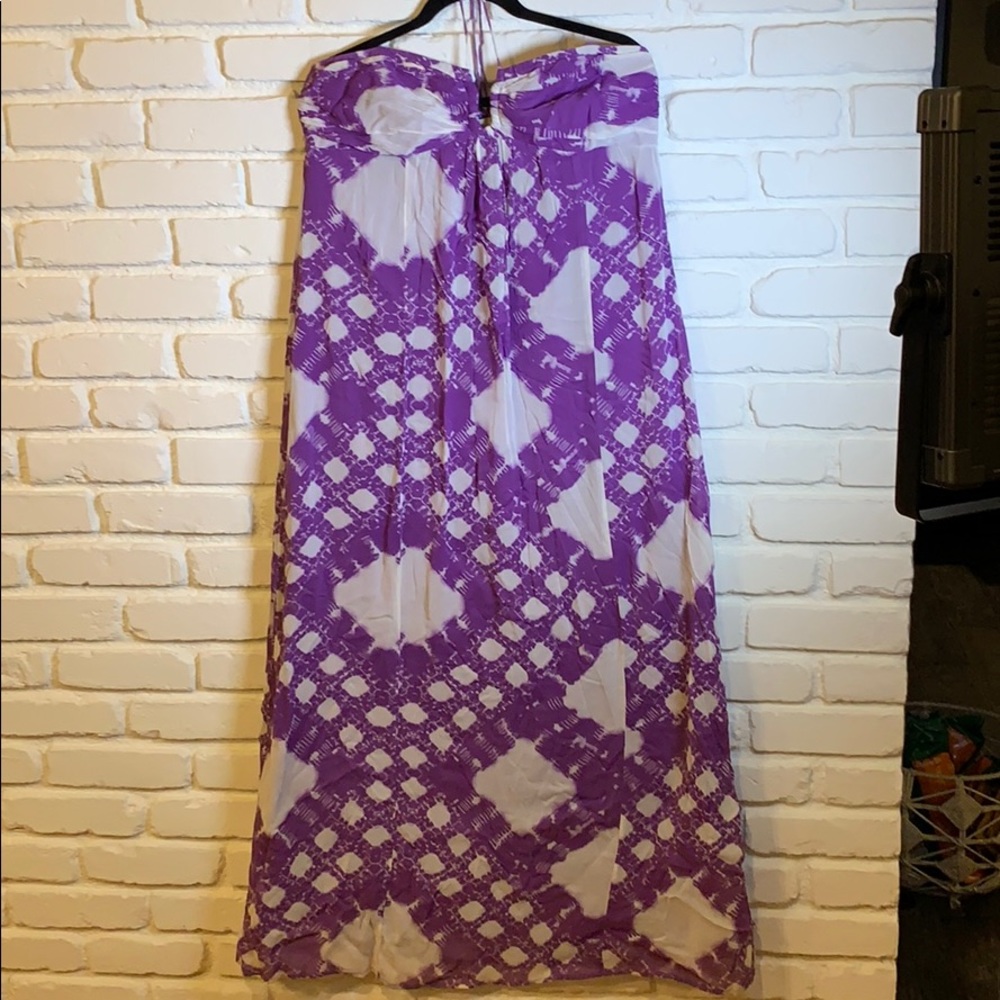 BCBG Tie Dye Maxi Dress